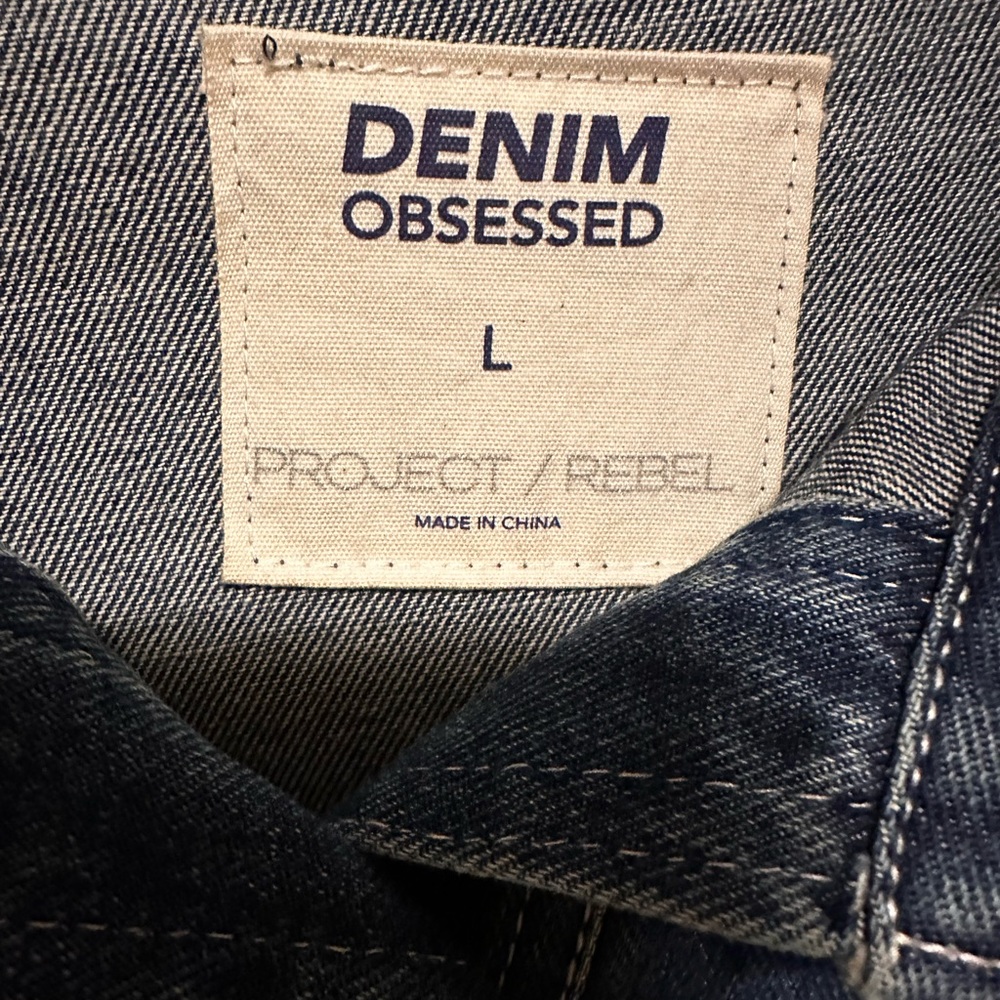 Denim Obsessed Project/Rebel Oversized Jacket - Picture 3 of 4